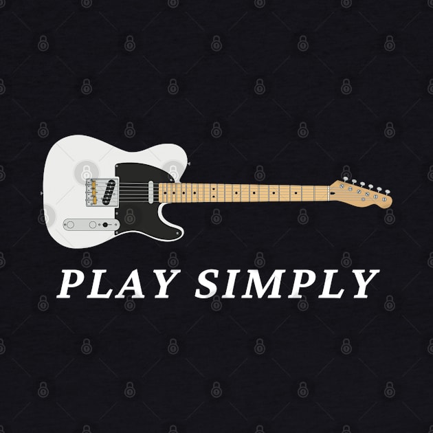 Play Simply T-Style Electric Guitar by nightsworthy